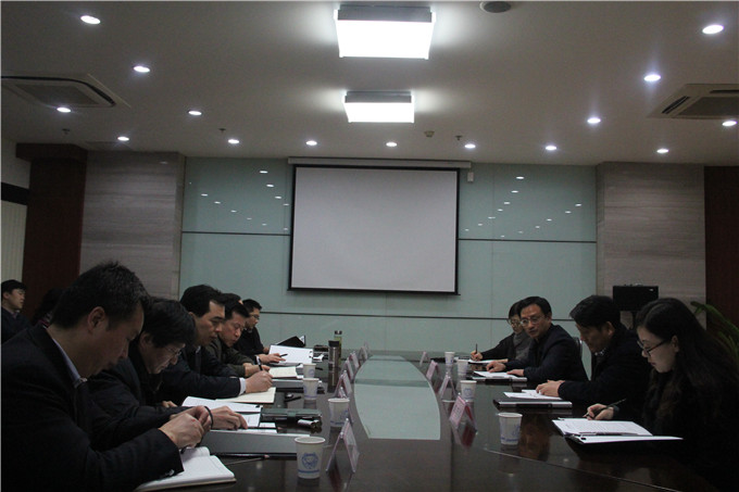 凯发建设召开领导班子及领导人员2014年度考核会议